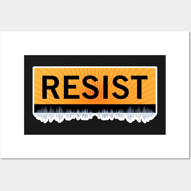 RESIST Wall Art by chwbcc